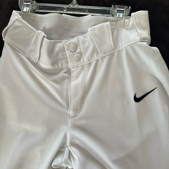 Nike Softball Baseball pants white belt loop small - Picture 3 of 5